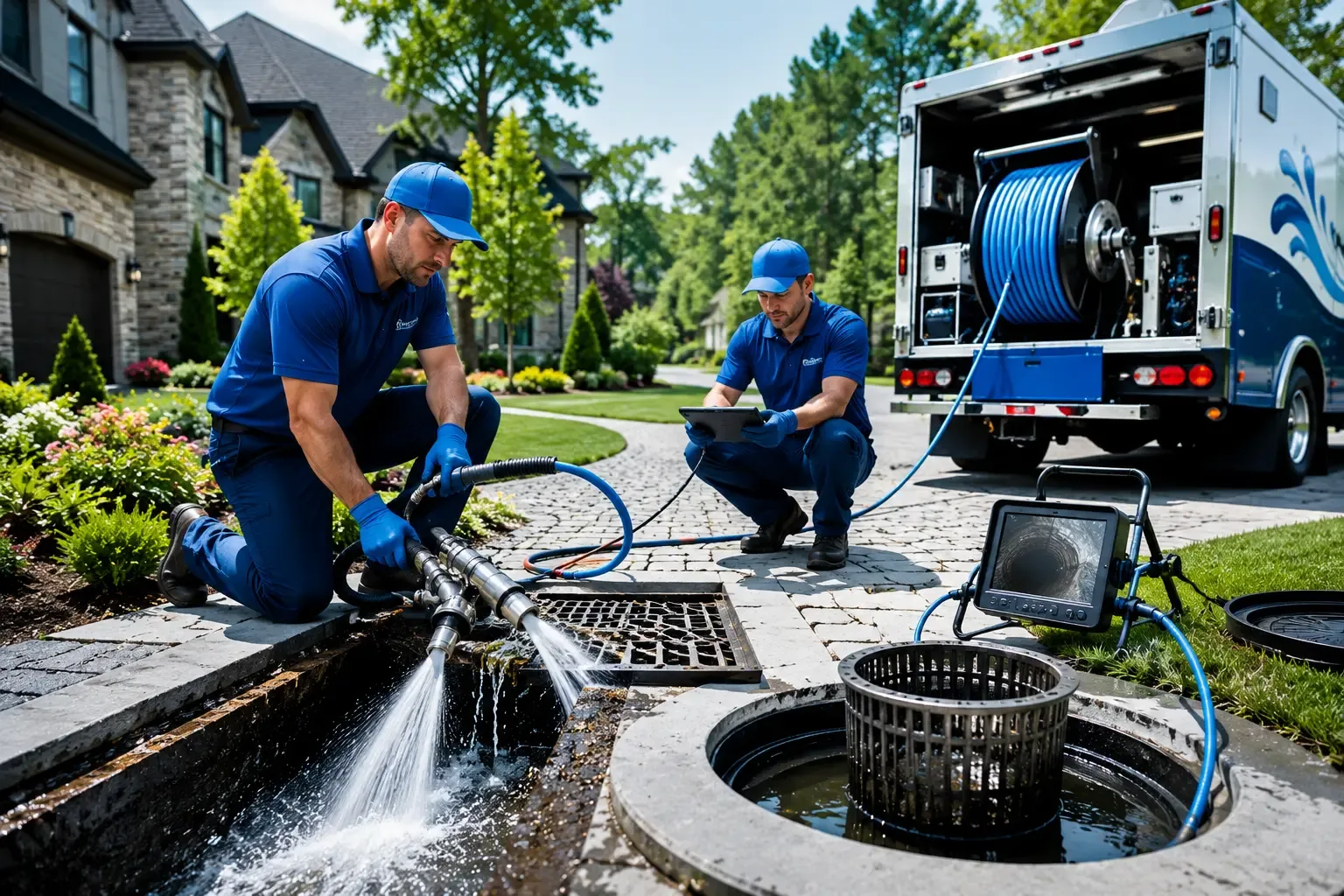 Local outdoor drain cleaning professionals in Adairsville, GA
