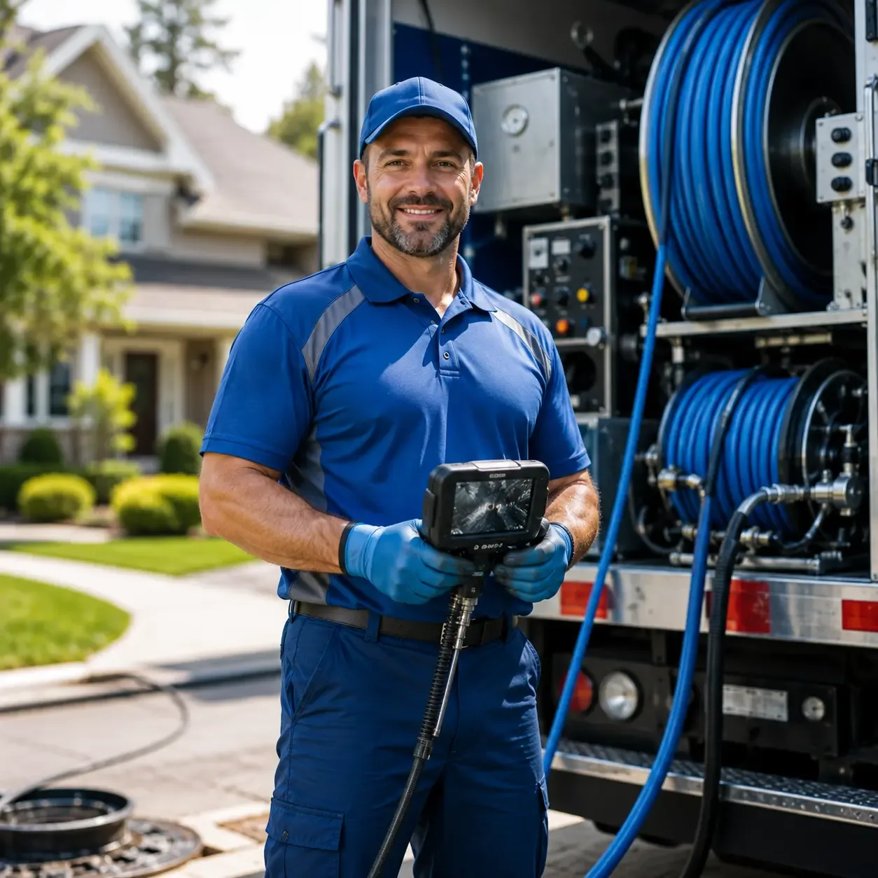 Local outdoor drain cleaning specialists in Adairsville, GA